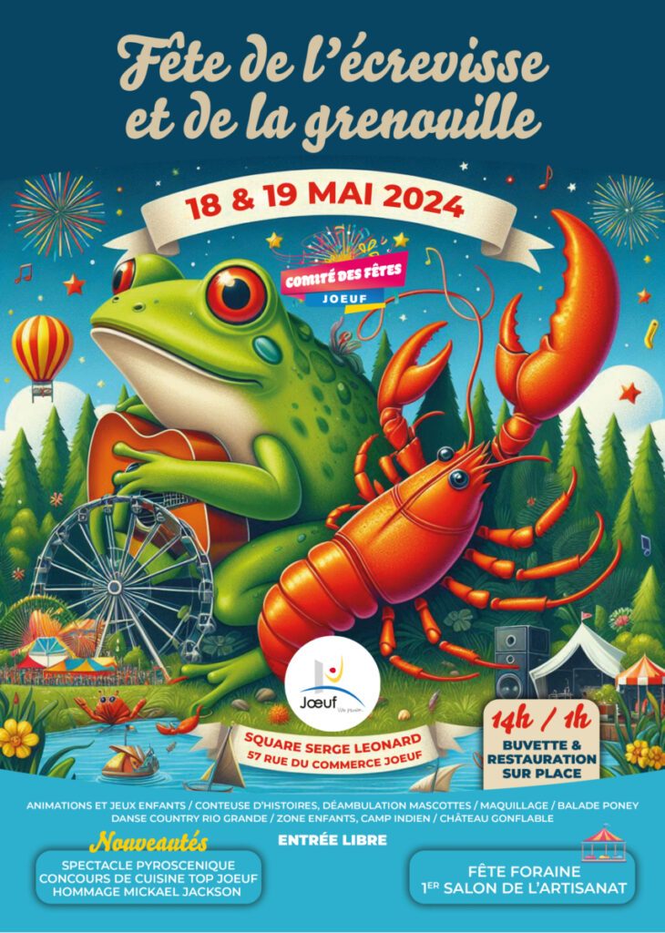 Fête de l'écrevisse et de la grenouille 2024